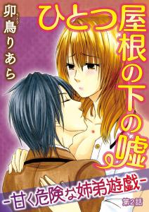 ひとつ屋根の下の嘘―甘く危険な姉弟遊戯―【分冊版】2の表紙