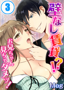 壁なし賃貸！？お兄ちゃん見ちゃダメッ！（３）の表紙